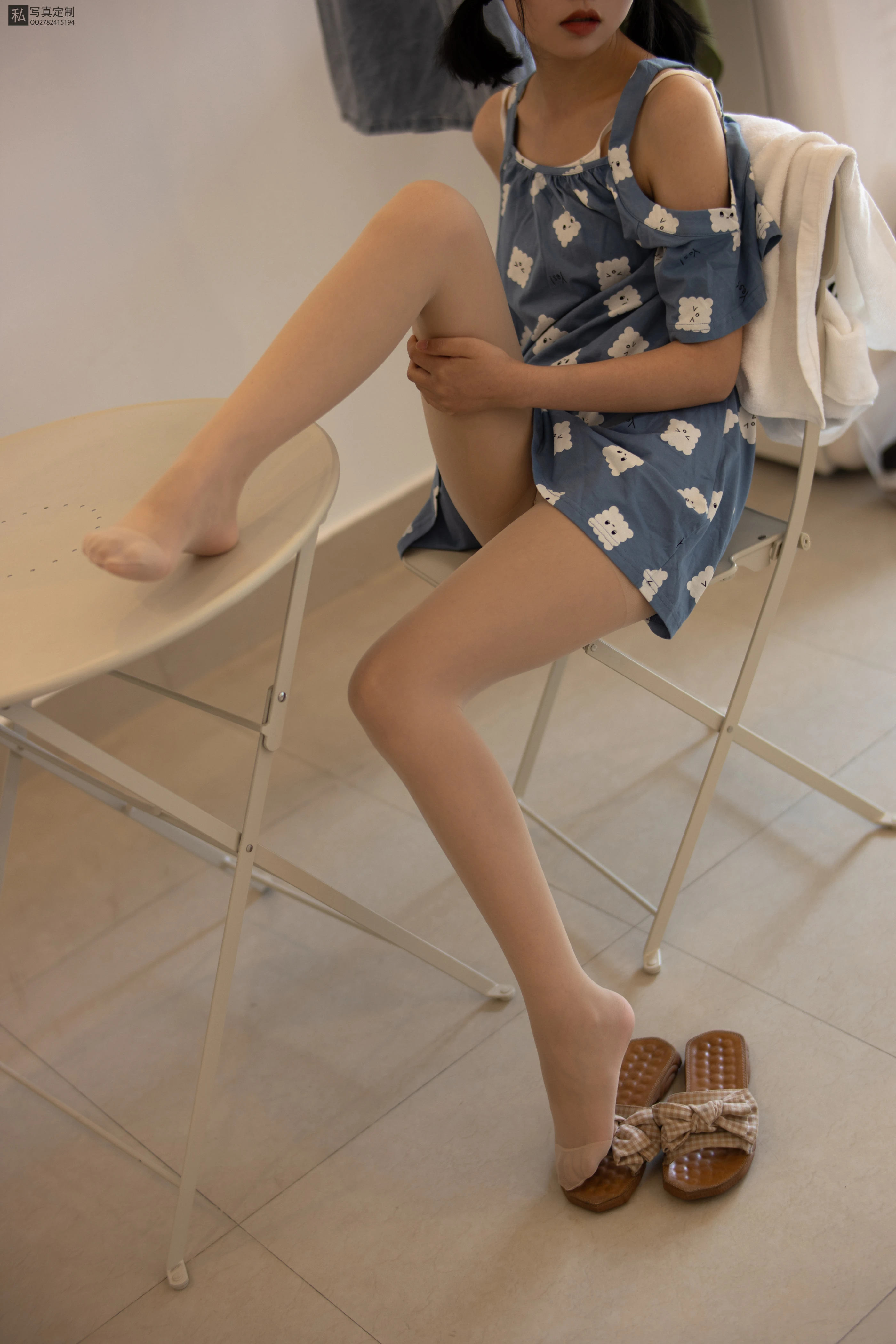 森萝财团 JKFUN-022 15D肉丝 卉子 [106P 1V]插图6
